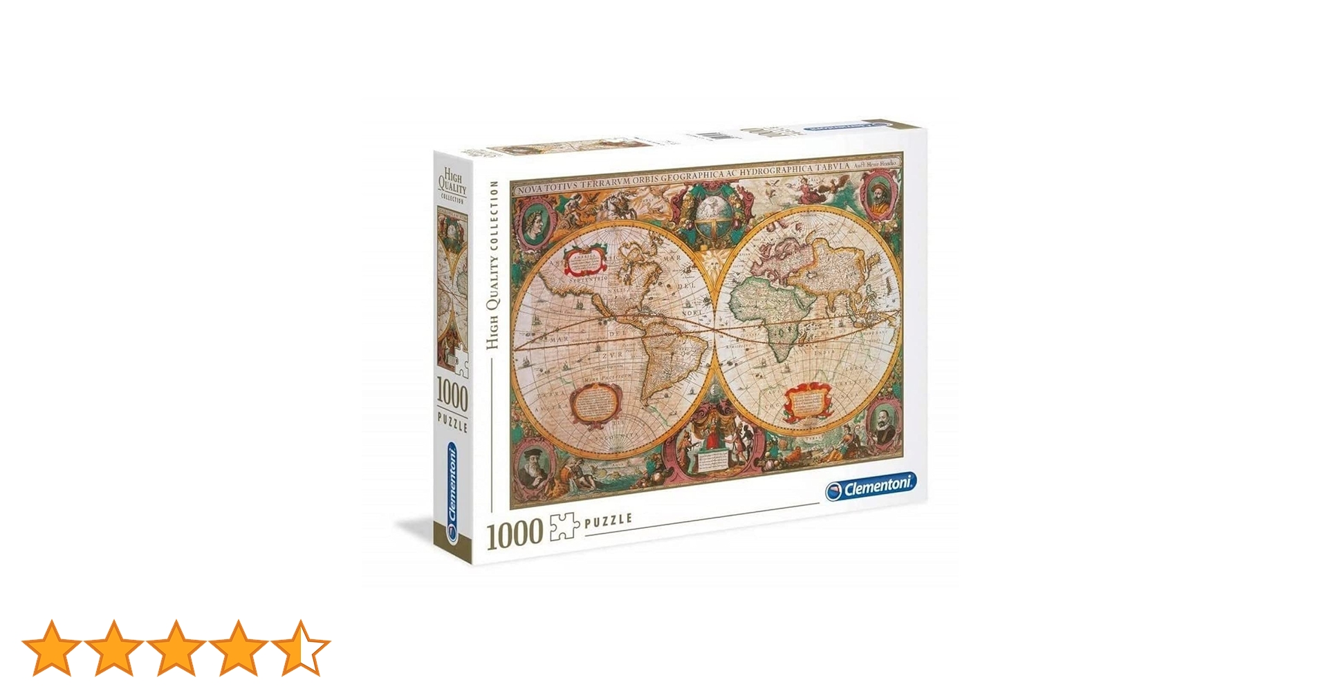 シュリンク付き　オールドマップ　ジグソーパズル　2014ピース シュリンク付き オールドマップ ジグソーパズル 2014ピース